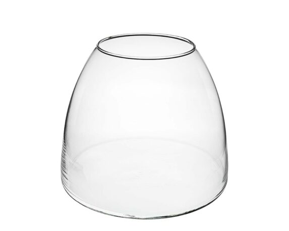 Vaso Abbinabile Moderno E Elegante In Vetro D25 20,5H