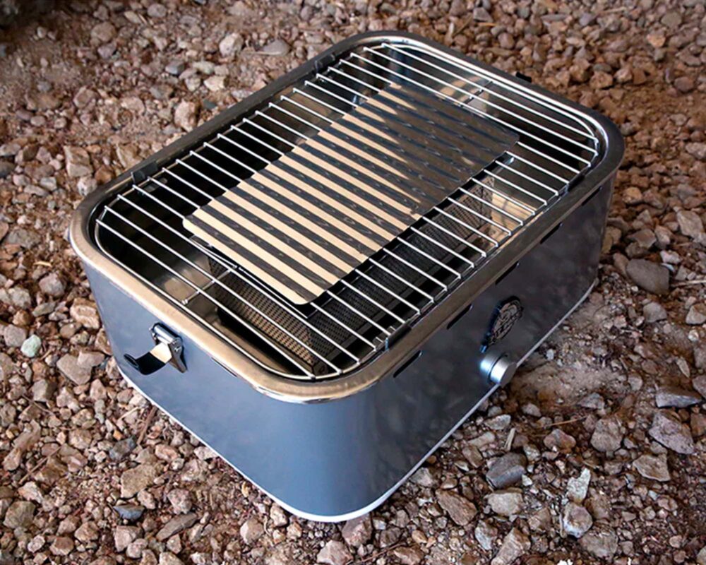 BARBECUE A CARBONE PORTATILE PBCSL200 GRIGIO 77210 0001 Pit Boss Portable Charcoal Grill PBCSL200 7