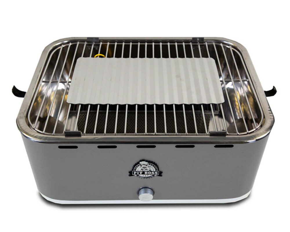 BARBECUE A CARBONE PORTATILE PBCSL200 GRIGIO 77210 0006 Pit Boss Portable Charcoal Grill PBCSL200 2