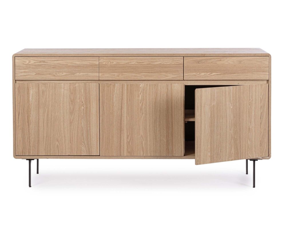 0747109 8051836565197 Credenza 3 ante e 3 cassetti widald naturale 0002 0747109 PF1