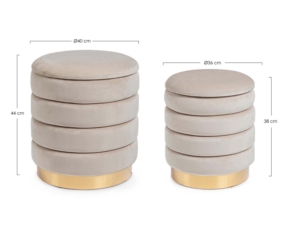 0720594 8051836365520 Set2 pouf contenitore darina beige 0000 0720594 QU1