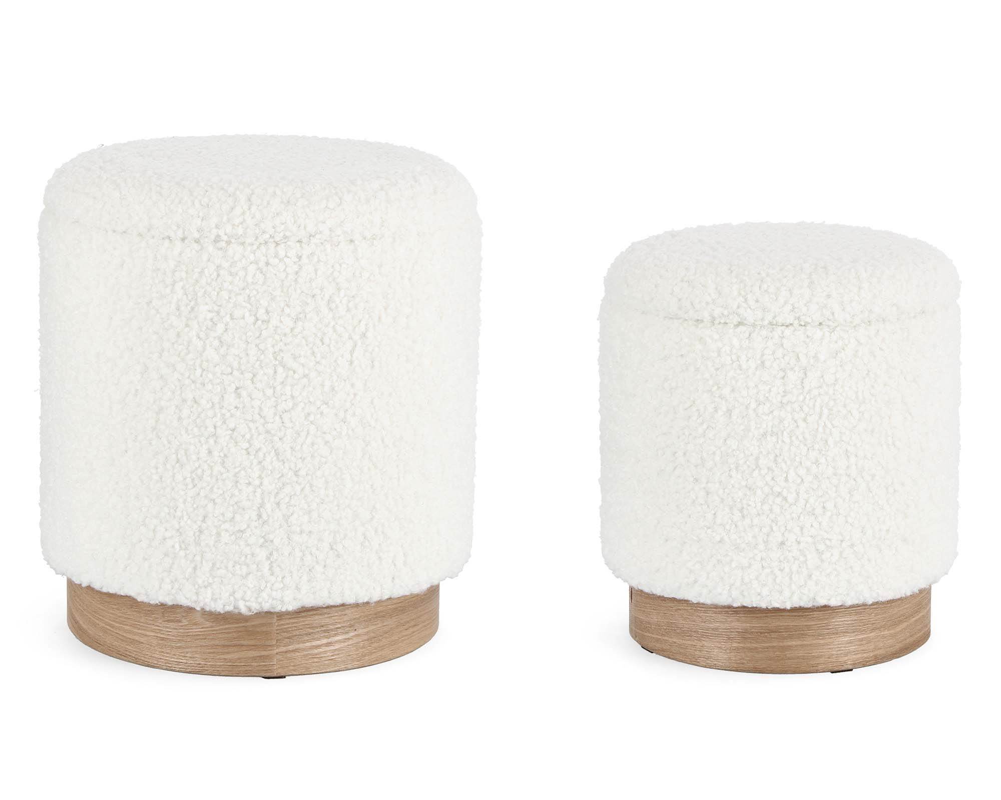 modorent - Pouf Sirio Bianco