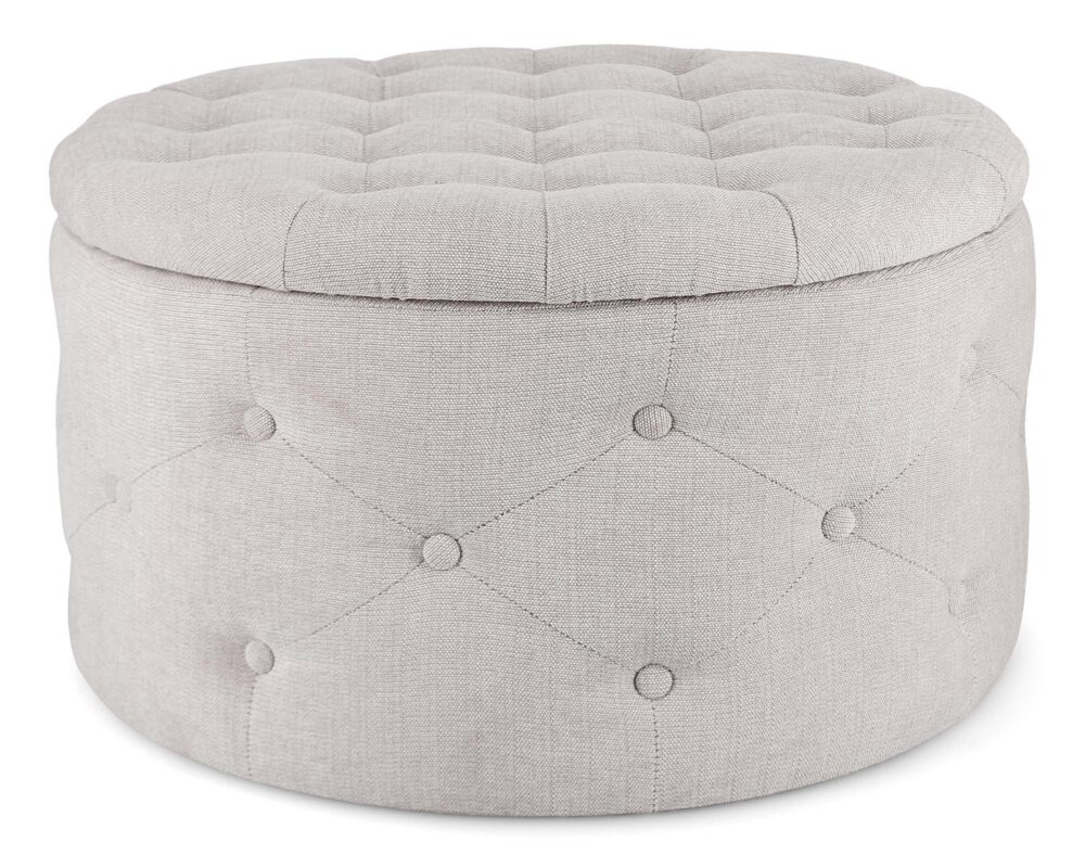 0748295 805183648142 Pouf cont. porta scarpe ernestine grigio ch 0002 0748295