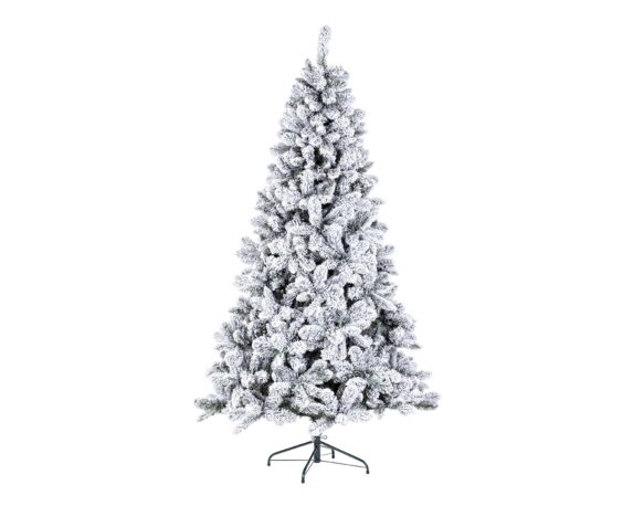 Albero Norimberga Innevato 270h Con 1998 Rami In Metallo E PVC – Bizzotto