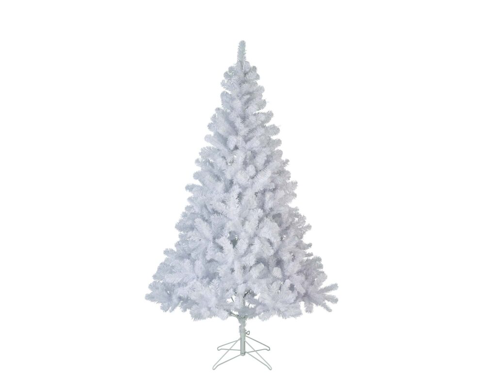 Albero Sint Imperial Pine Bianco 180h con 525 Rami in Metallo e PVC