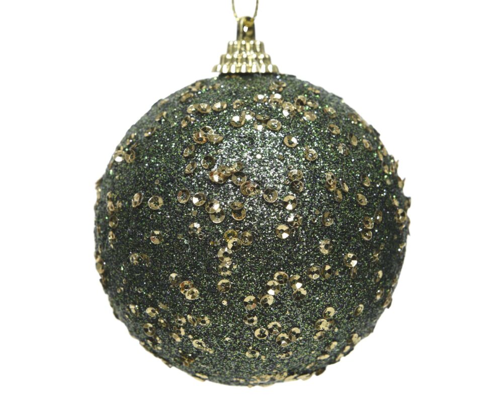 10060387 8719152459216 457629 SFERA GLITTER SCHIUMA VERDE D8CM 0001 457629