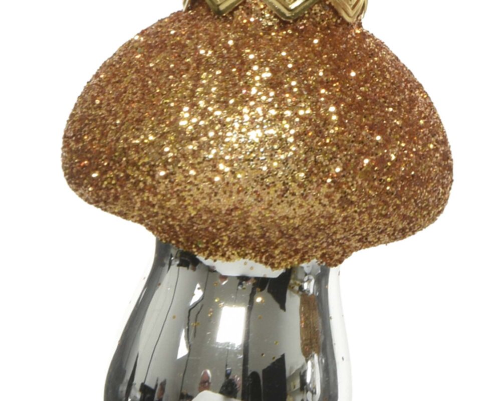 10060417 8720194476932 125046 DECO ALBERO VETRO FUNGHETTI C GLITTER ASS H45CM 0000 125046 copia