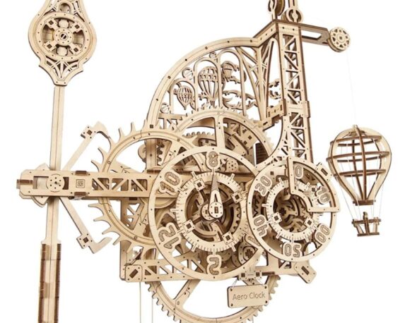 Modellino Aero Orologio In Legno – Ugears