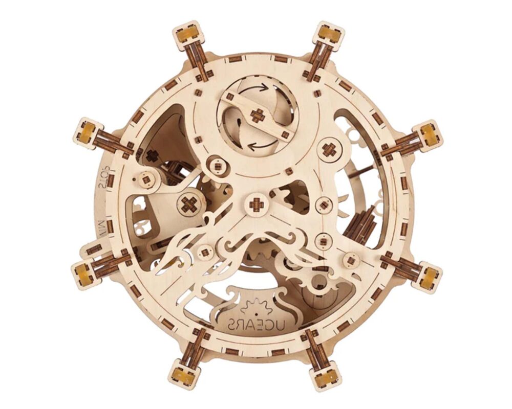 10060978 4820184121263 70155 MODELLINO UGEARS ACQUARIO MECCANICO LEGNO