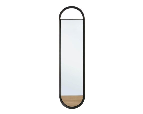 Specchio Con Cornice Keira 30×120 In Vetro E Acciaio – Bizzotto