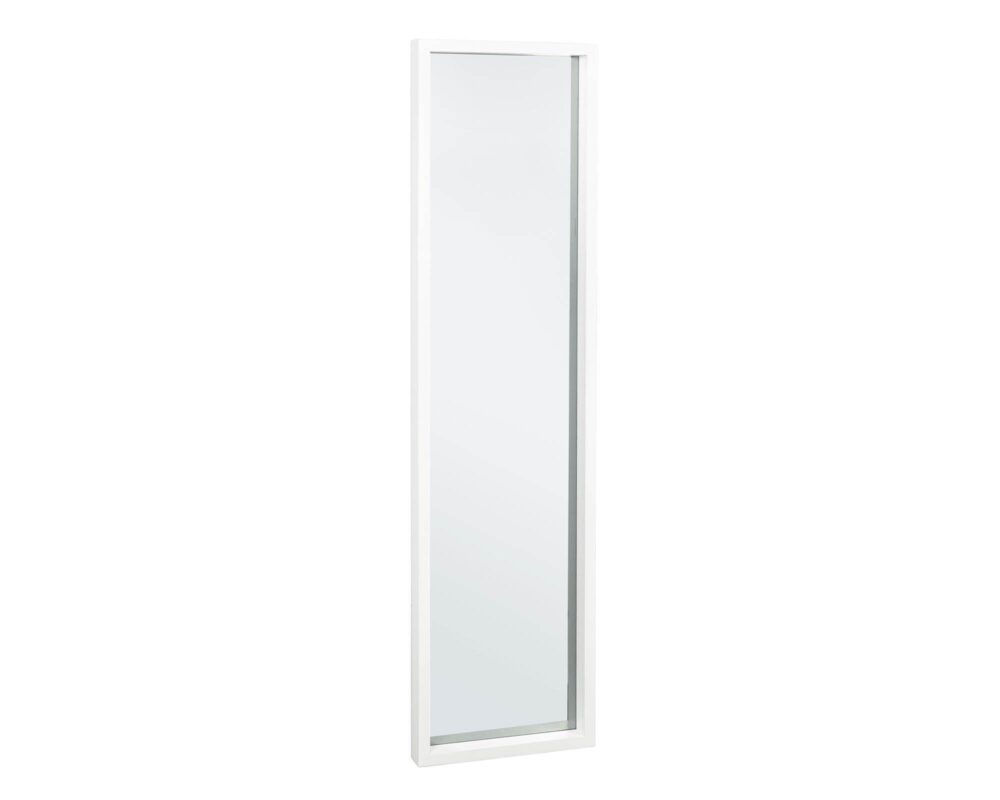 0242773 8051836454378 Specchio con cornice tiziano rettangolare bianco 32x122 0002 0242773 TD1