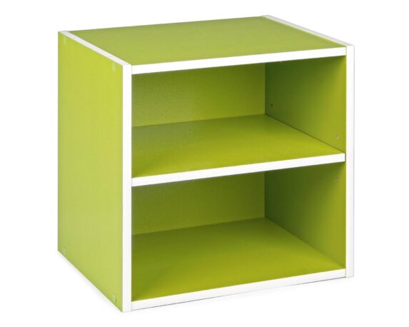 Cubo Con Mensola Composite Verde In MDF – Bizzotto