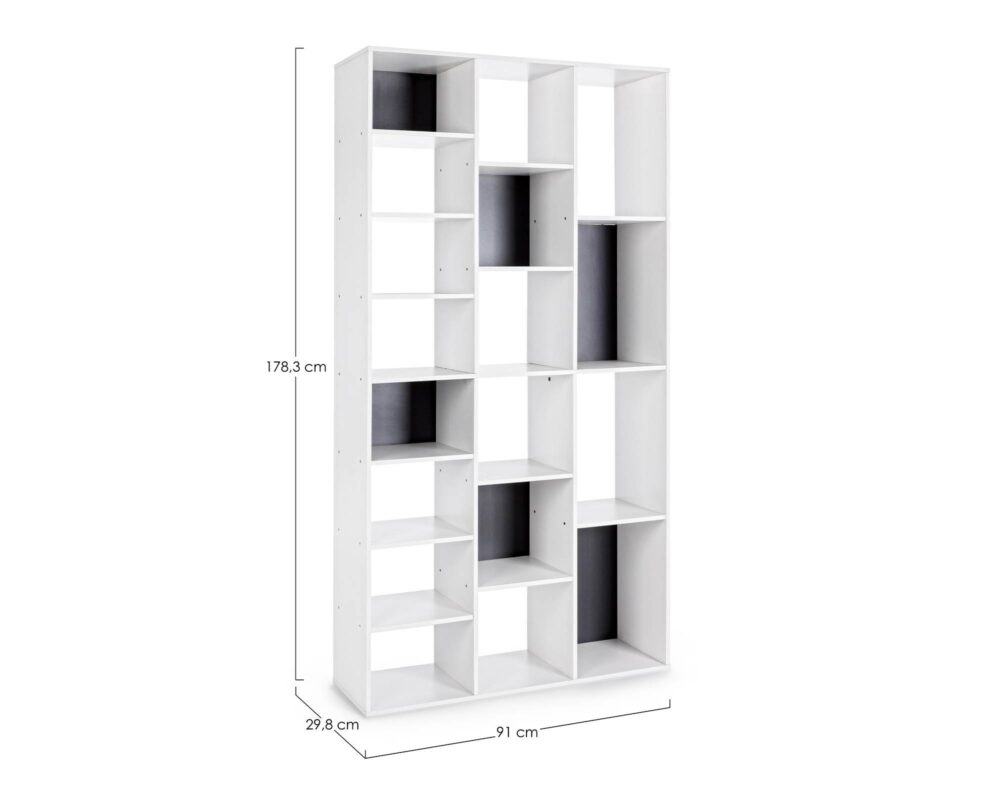 0734129 8051836197091 Libreria arctic 836 bianco 178h 0002 0734129 QU1