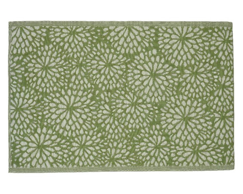 Tappeto Rettangolare Fiori Stilizzati Assortito 180x120cm in Poliestere - Kaemingk - immagine 2