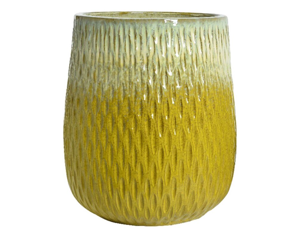 10061956 850995 O1 CACHEPOT DECO RILIEVO DANIEL TERRACOTTA BIANCO GIALLO D42XH495CM 0022 Livello 1