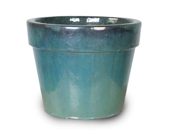 Cachepot Smaltato Basic Celadon D27x20cm In Ceramica – Mega Collections