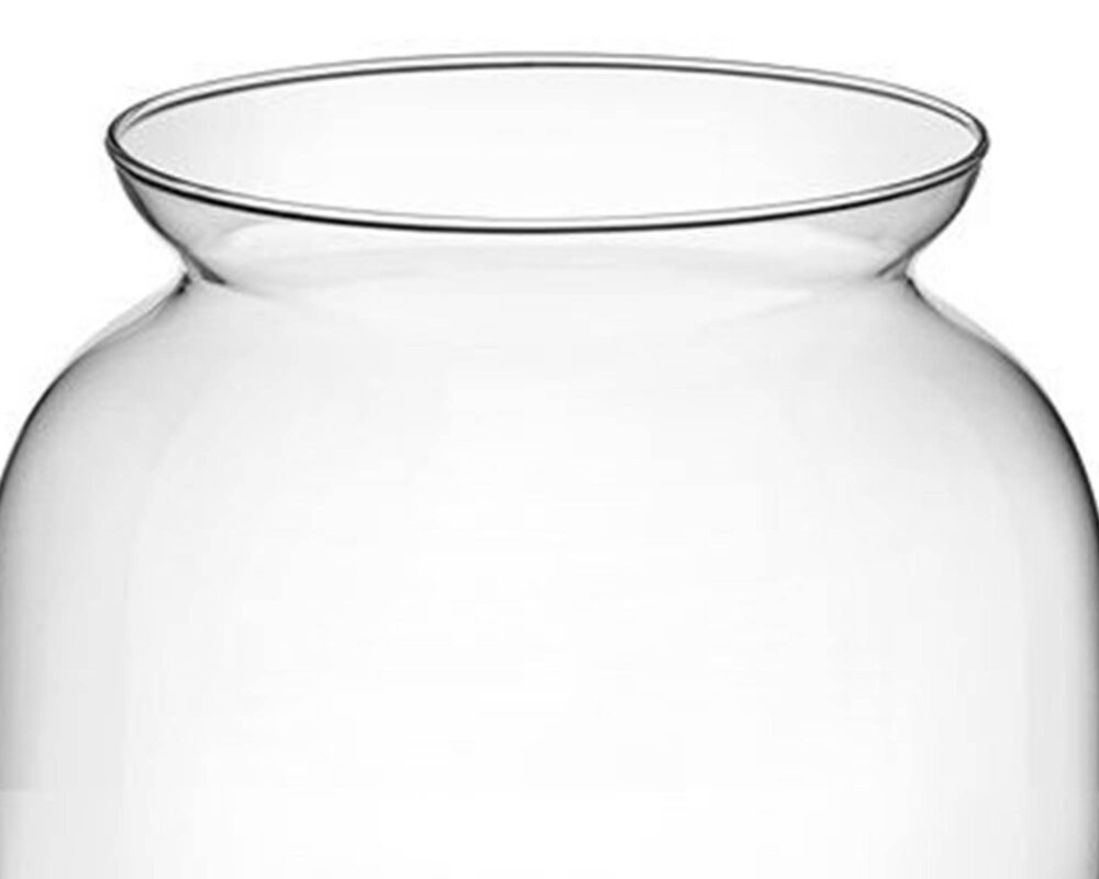 Vaso Abbinabile Moderno e Elegante D24x25h in Vetro - immagine 2