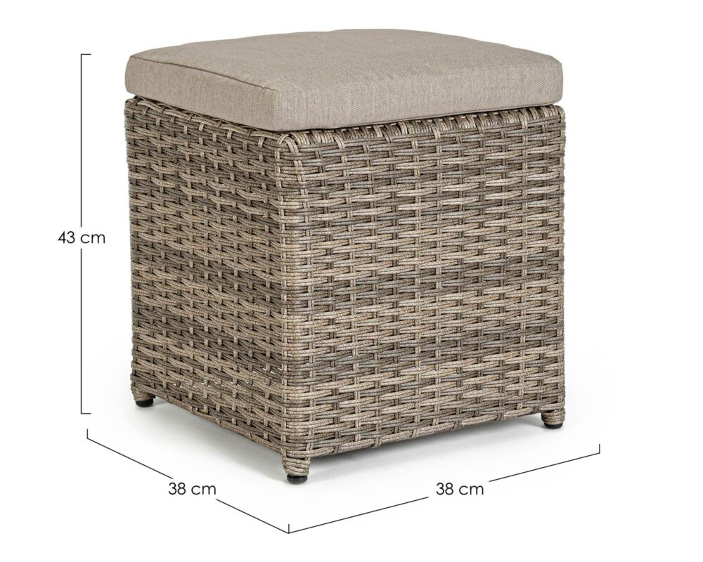 0661827 8051836346949 Ottoman con c kent coffee 0005 0661827 QU1