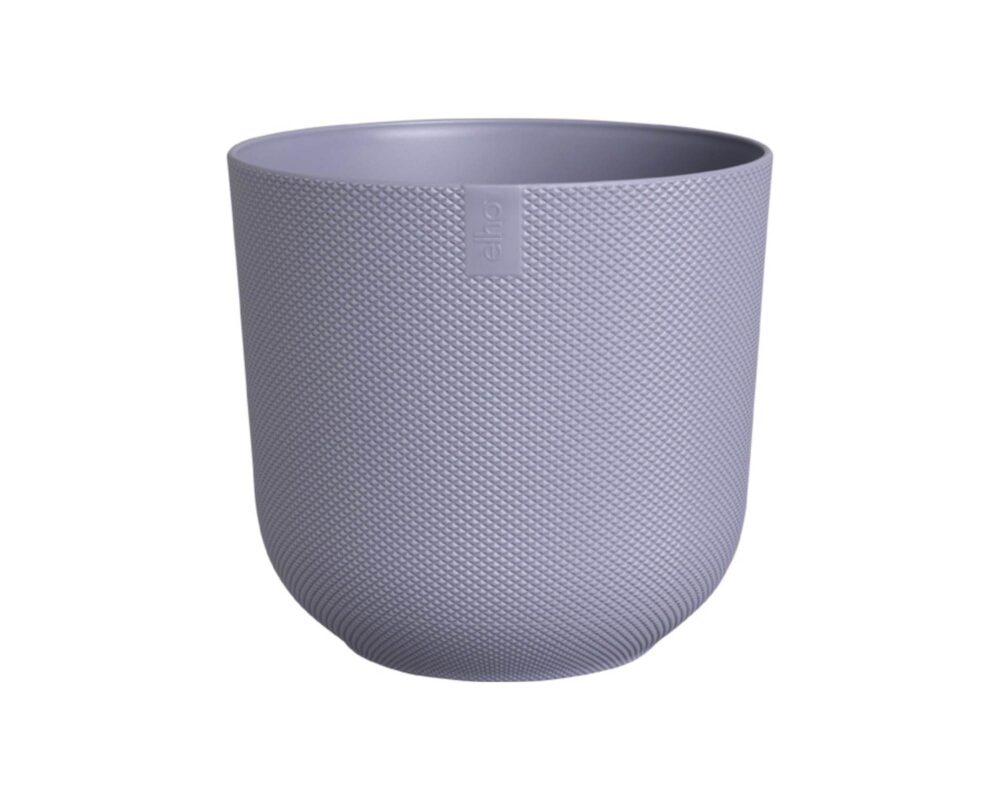 Cachepot Tondo Jazz Lavanda D14cm in Plastica Riciclata - Elho