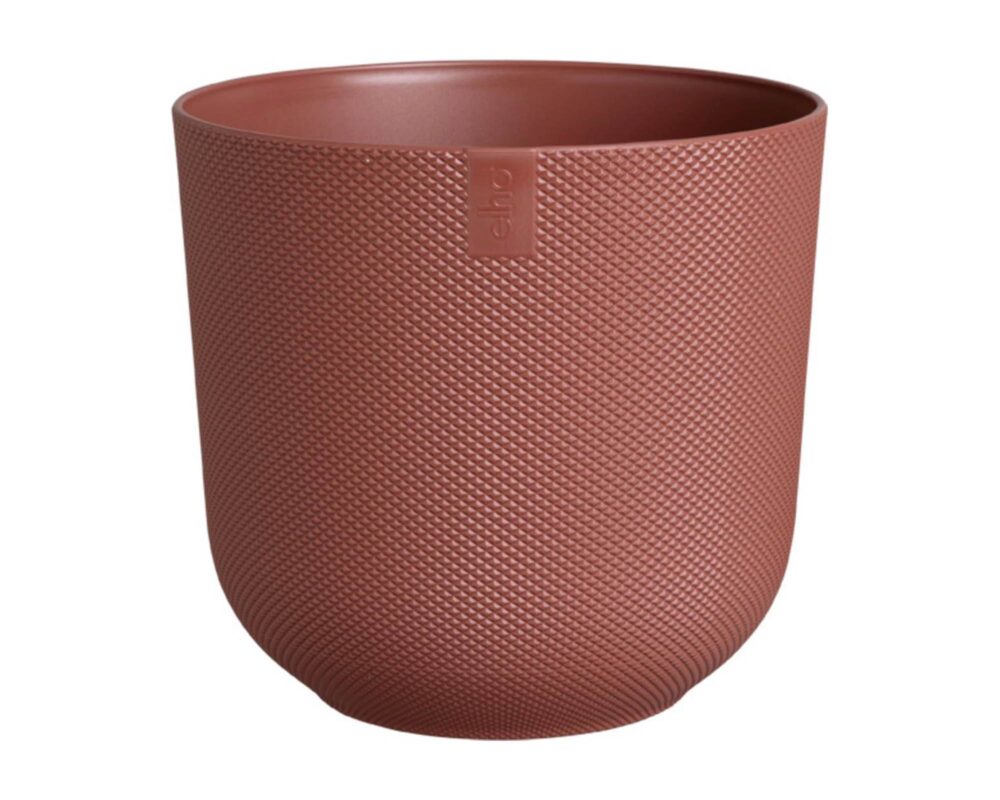 10063980 8711904528614 2942200000000 CACHEPOT TONDO JAZZ ROSSO TOSCANO D23CM 0022 elho jazz round 14 cm toskansko rdeca