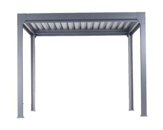 10062410 TZ02 3X3X2.5 SD PERGOLA MANUAL C LUCI LED ALLUMINIO 3X3X25CM 0000 Livello 5