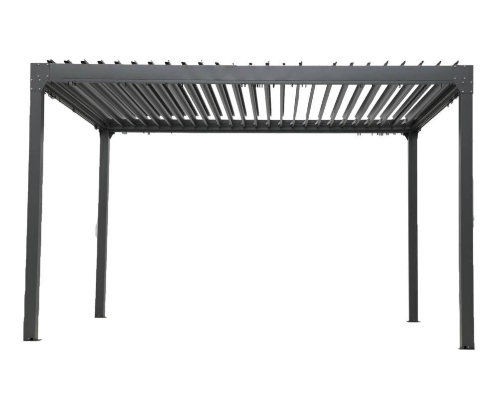 10062415 TZ06 3X3X2.5 PERGOLA MANUAL C LUCI LED STEEL GALVANIZED 3X3X25CM 0005s 0004 Livello 2