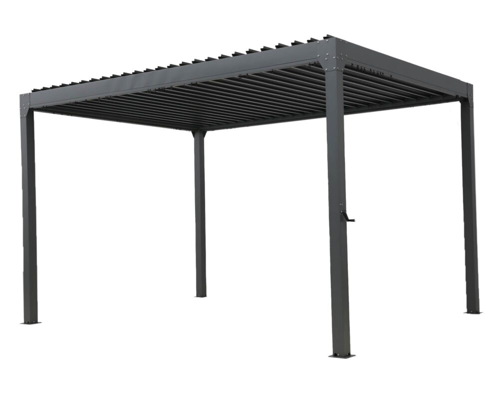 10062416 TZ06 3X4X2.5 PERGOLA MANUAL C LUCI LED STEEL GALVANIZED 3X4X25CM 0005s 0000 Livello 1