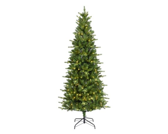 Abete Killington Micro Led Con Luce Calda Per Interni Verde D113x240cm In Pe E Pvc