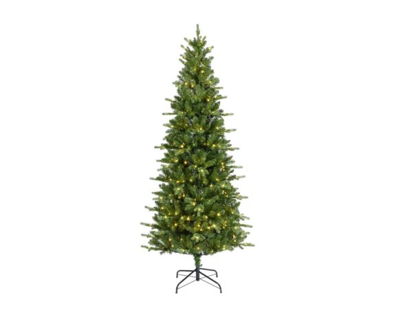 Abete Killington Micro Led Con Luce Calda Verde D93x180cm In Pe E Pvc