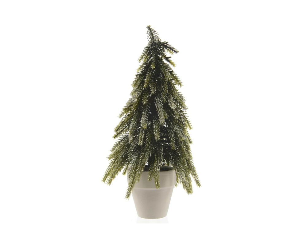 10064848 87185324225414 682519 MINI ALBERO GLITTERATO VERDE D15H26CM 0002 682519