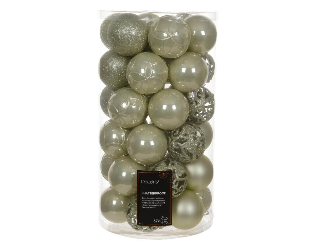 10065008 8720194272916 22633 TUBO 37 SFERE MIX PLASTICA MENTA BIANCA D6CM 0002 022633